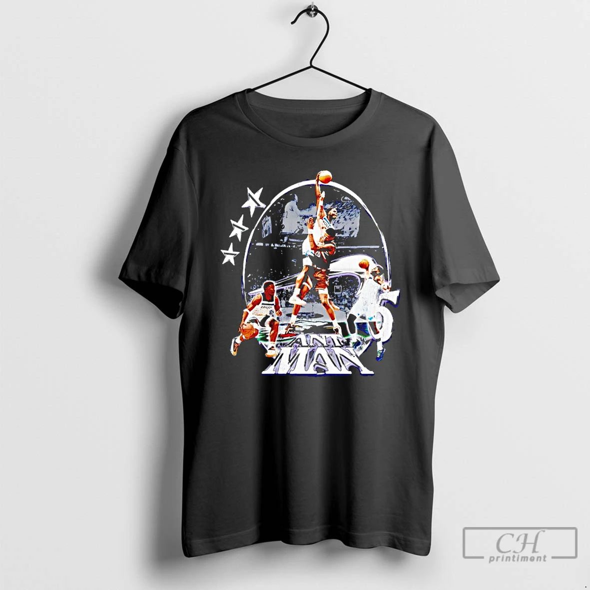 Classic Antman 5 Minnesota Timberwolves Graphic T Shirts