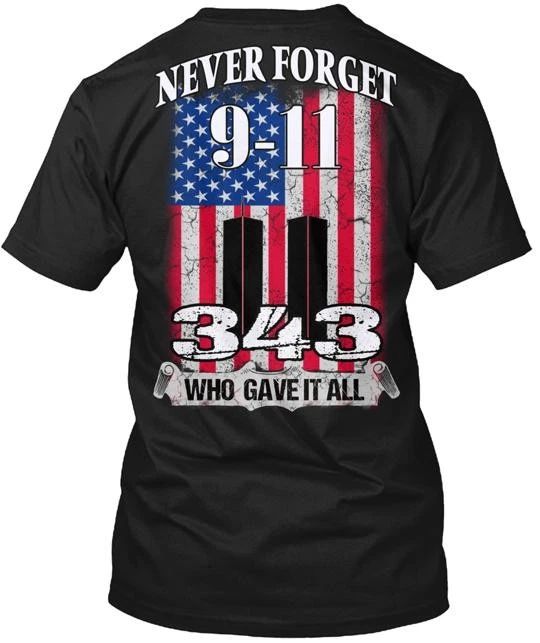 September 11 (Remembering 9 11) Tee T-Shirt Made in the USA Size S to 5XL