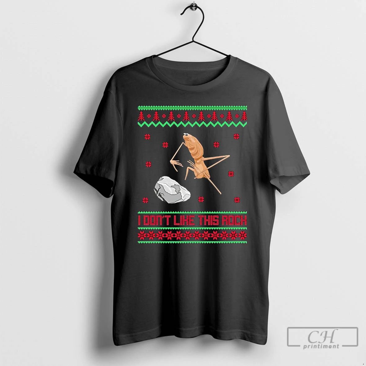 Classic Marcus I Dont Like This Rock Ugly Christmas T Shirts