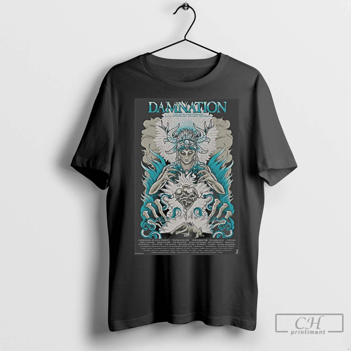 Premium Damnation Festival The 20th Anniversary November 8 9 2025 Bec Arena In Manchester Uk