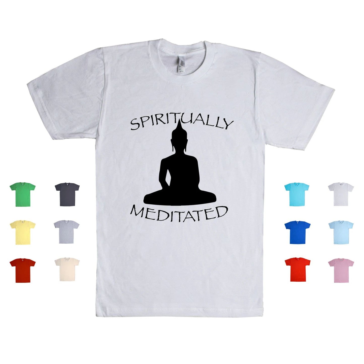 Spiritually Meditated mindfulness zen inner peace tranquility Unisex T Shirt