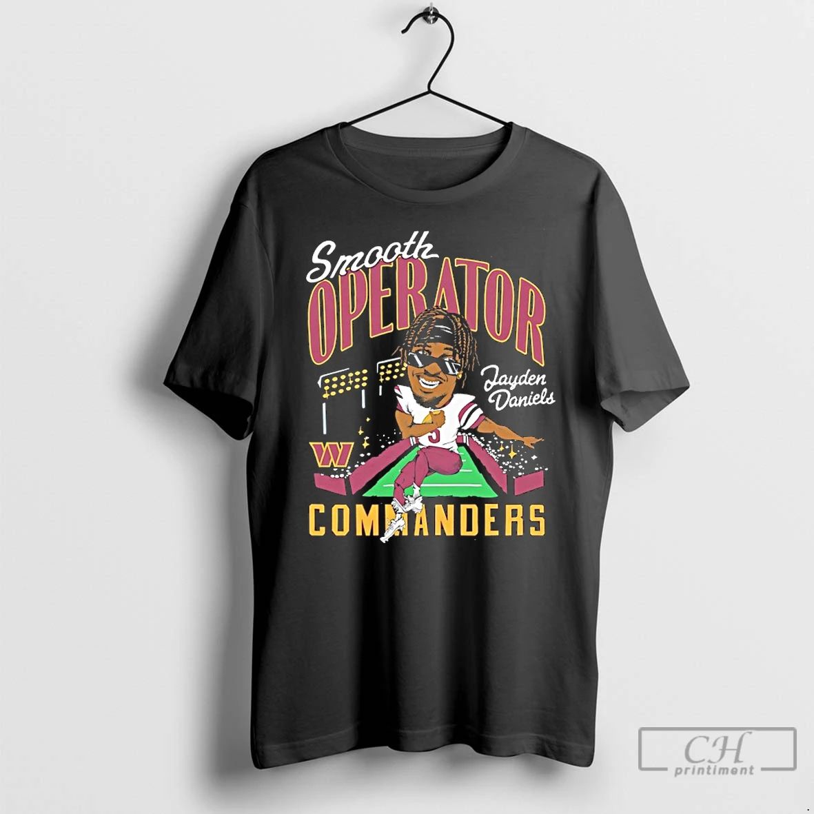 Premium Smooth Operator Jayden Daniels Washington Commanders Caricature