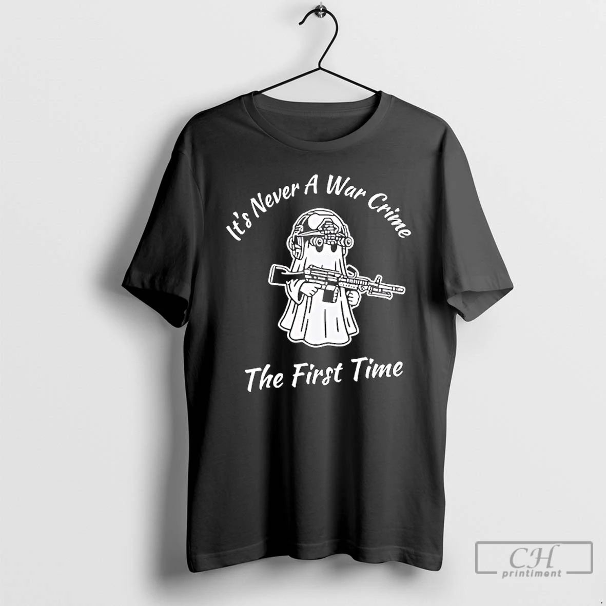 Premium Ghost Its Never A War Crime The First Time T Shirts