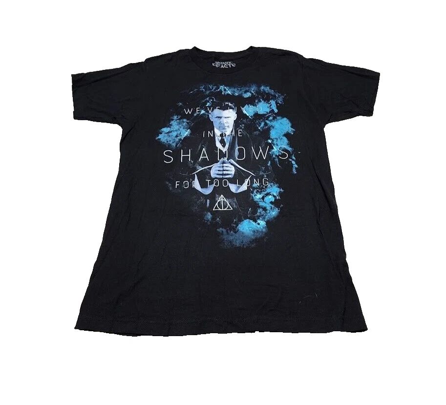 Fantastic Beasts & Where to Find Them T Shirt Size Medium Unisex Black Graphics