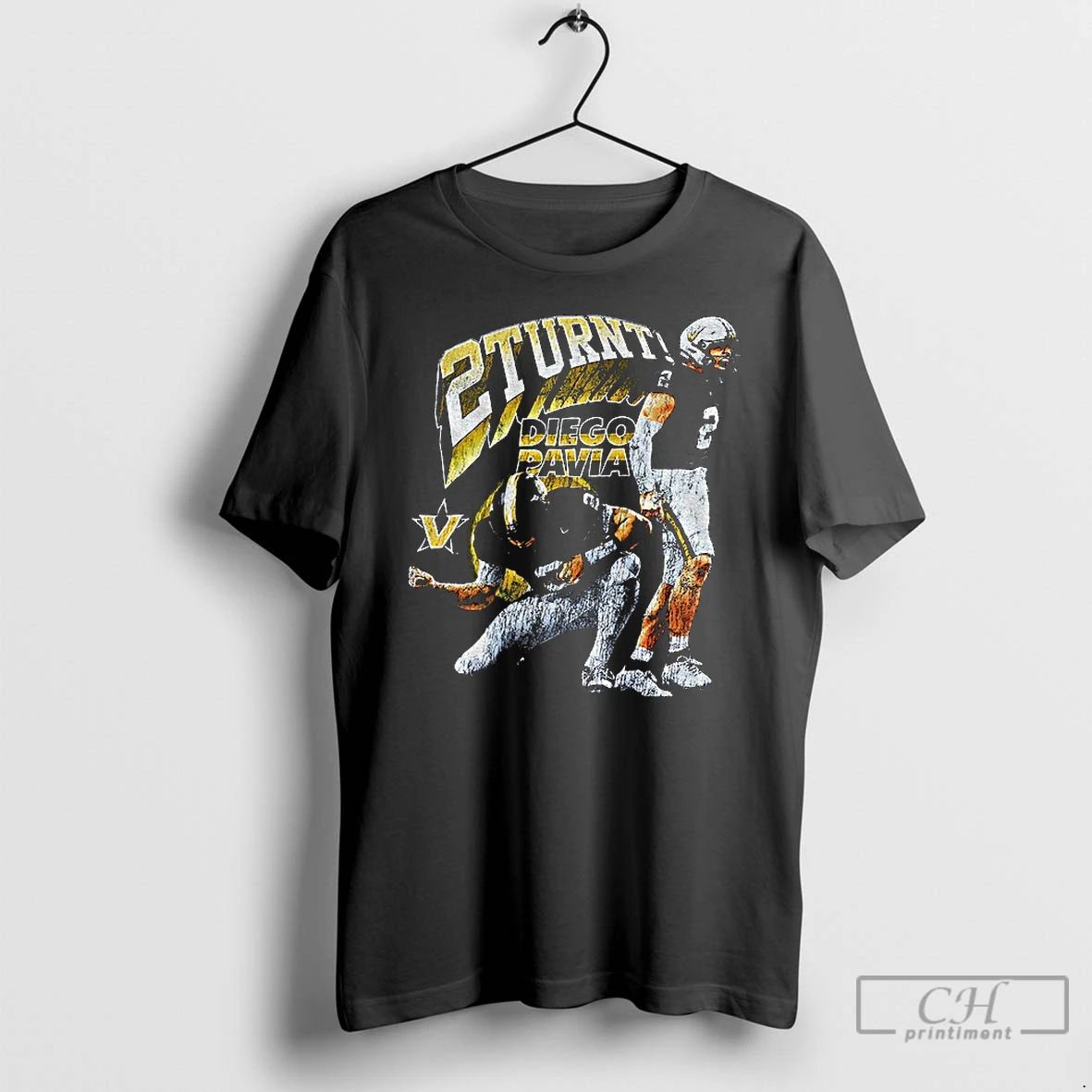 Classic Diego Pavia Vanderbilt Commodores Football 2 Turnt 2025 T Shirts