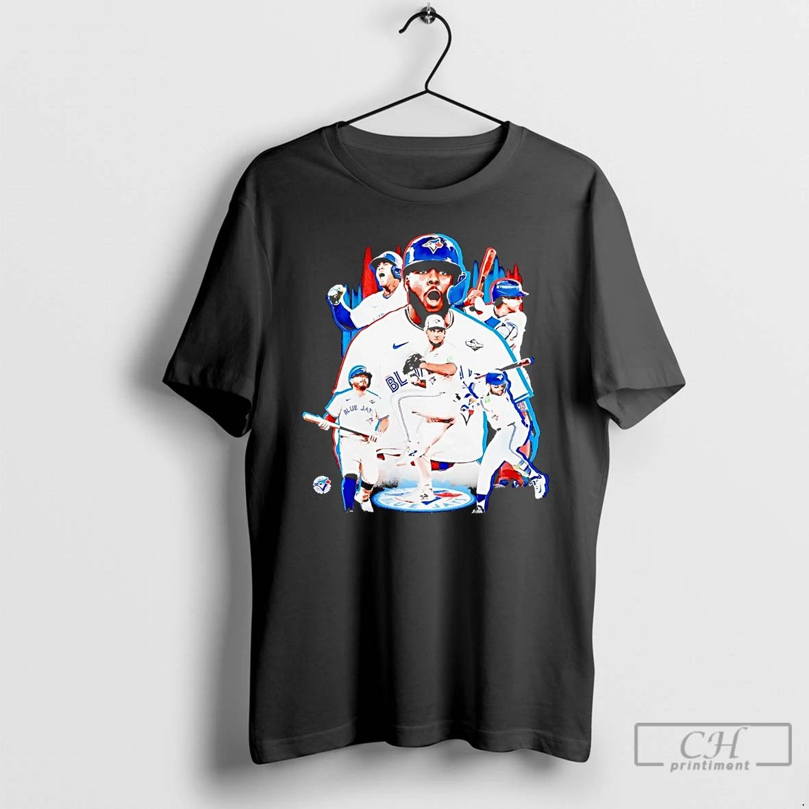 Premium Toronto Blue Jays Want It All Team Players 2 Sided T Shirts