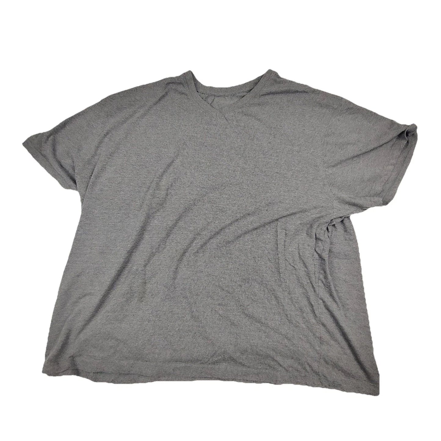 Beverly Hills Polo Club Shirt Mens 3XL Gray Short Sleeve V Neck Tagless Tee