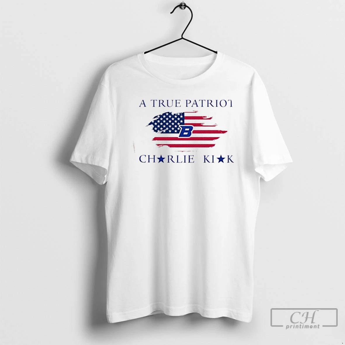 Classic Charlie Kirk A True Patriot Charlie Kirk X Boise State University 2 Sided