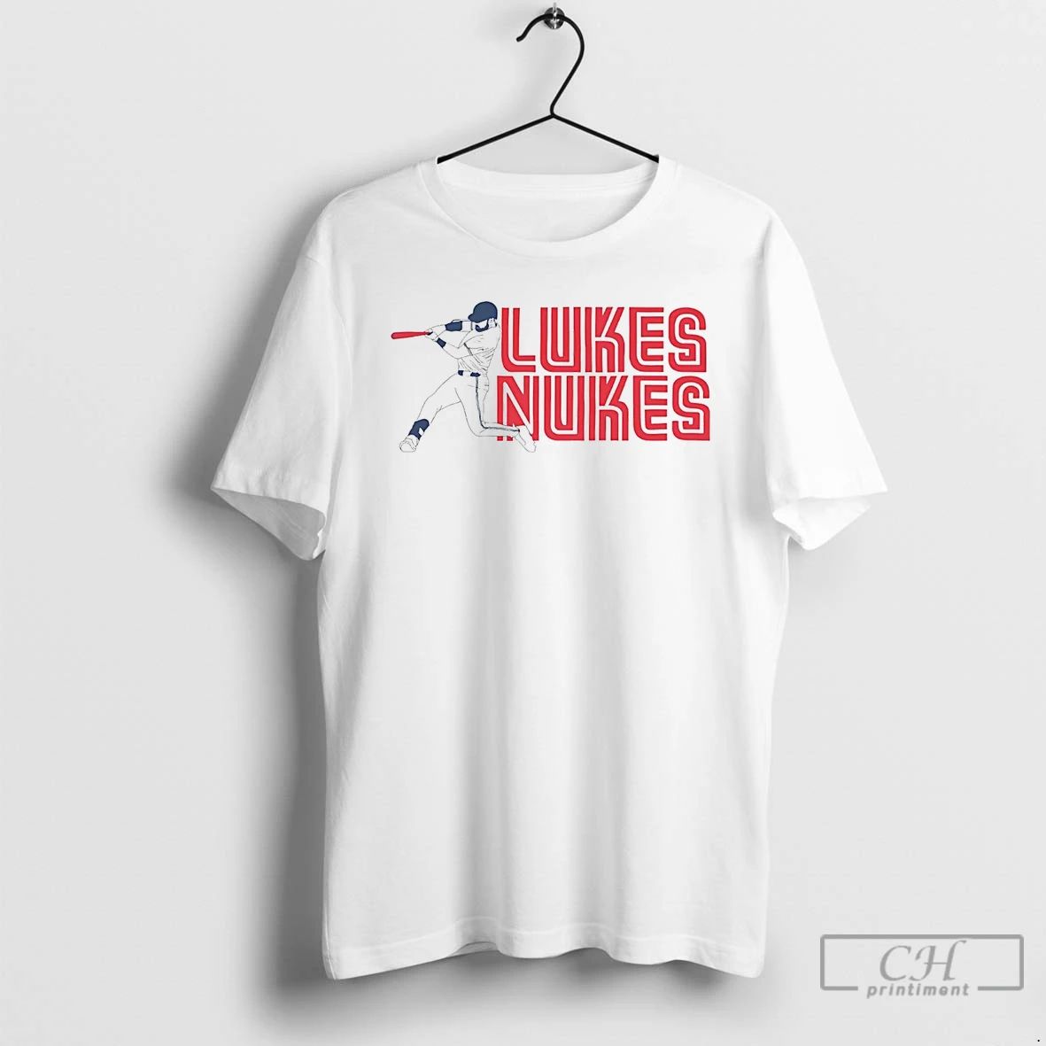 Classic Nathan Lukes Batting Lukes Nukes T Shirts