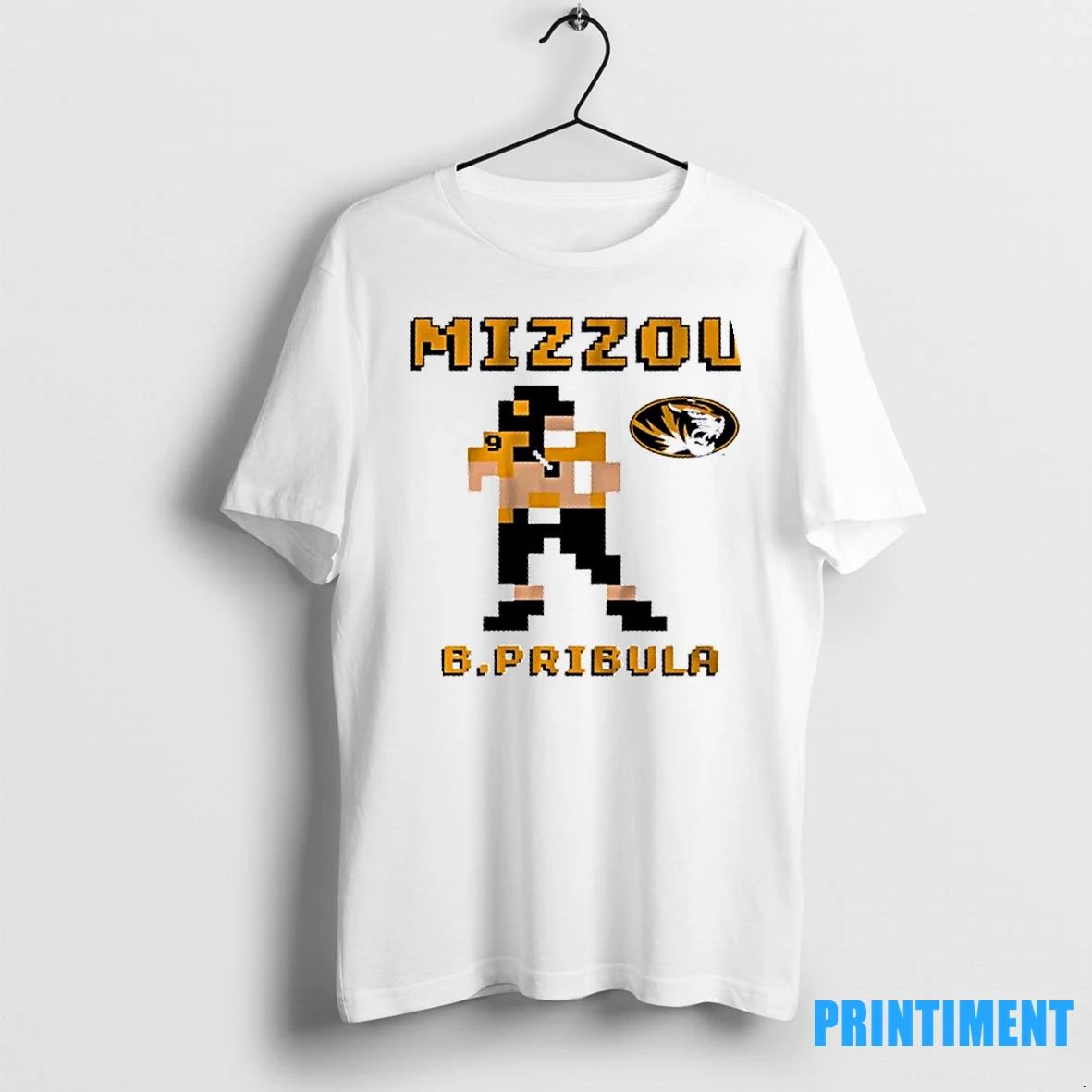 Missouri Tigers Football Beau Pribula Retro Baller Tshirts Sweater