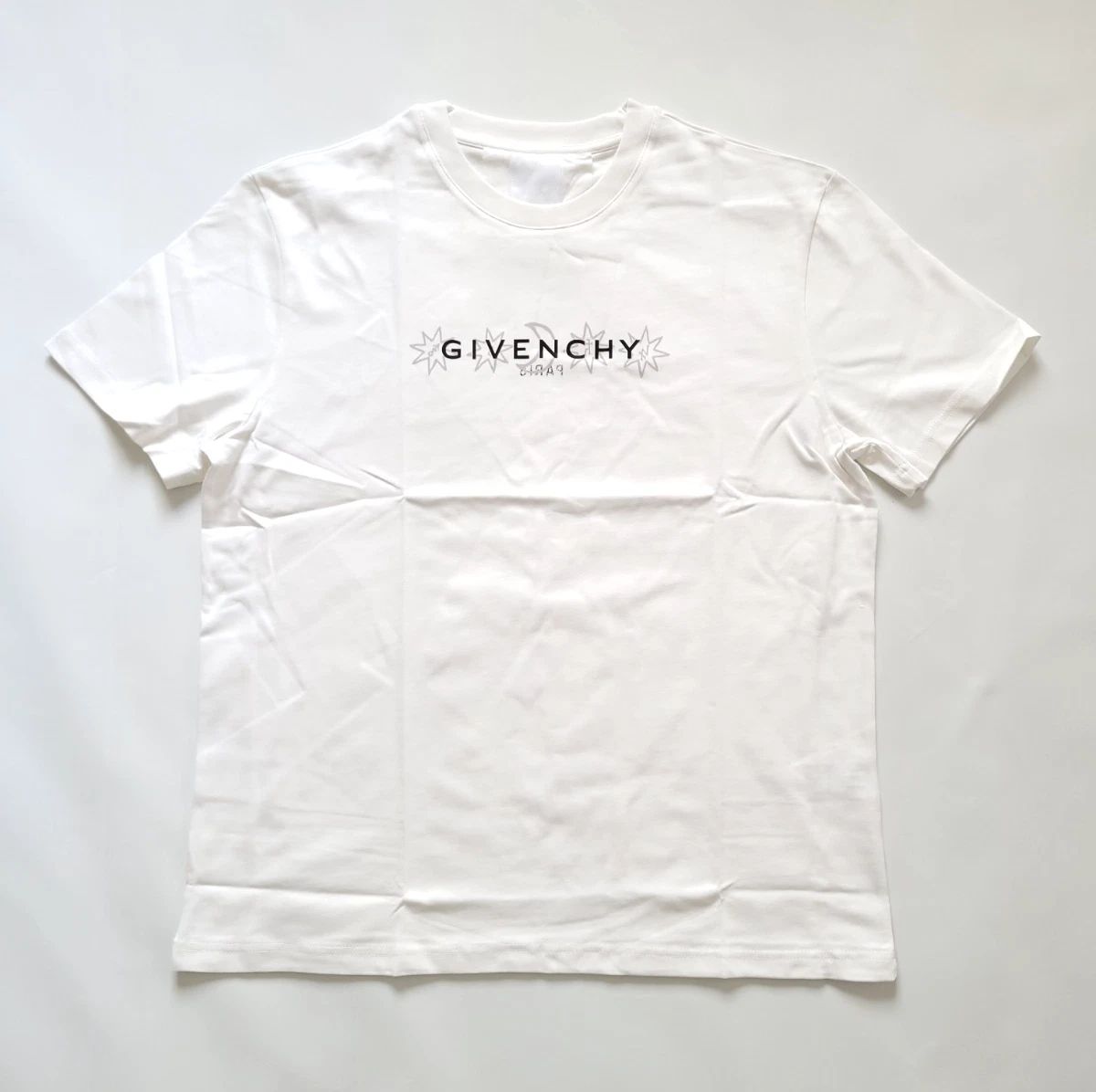 Givenchy Tarot Print Authentic Two Side Men's White T-Shirt Size XL