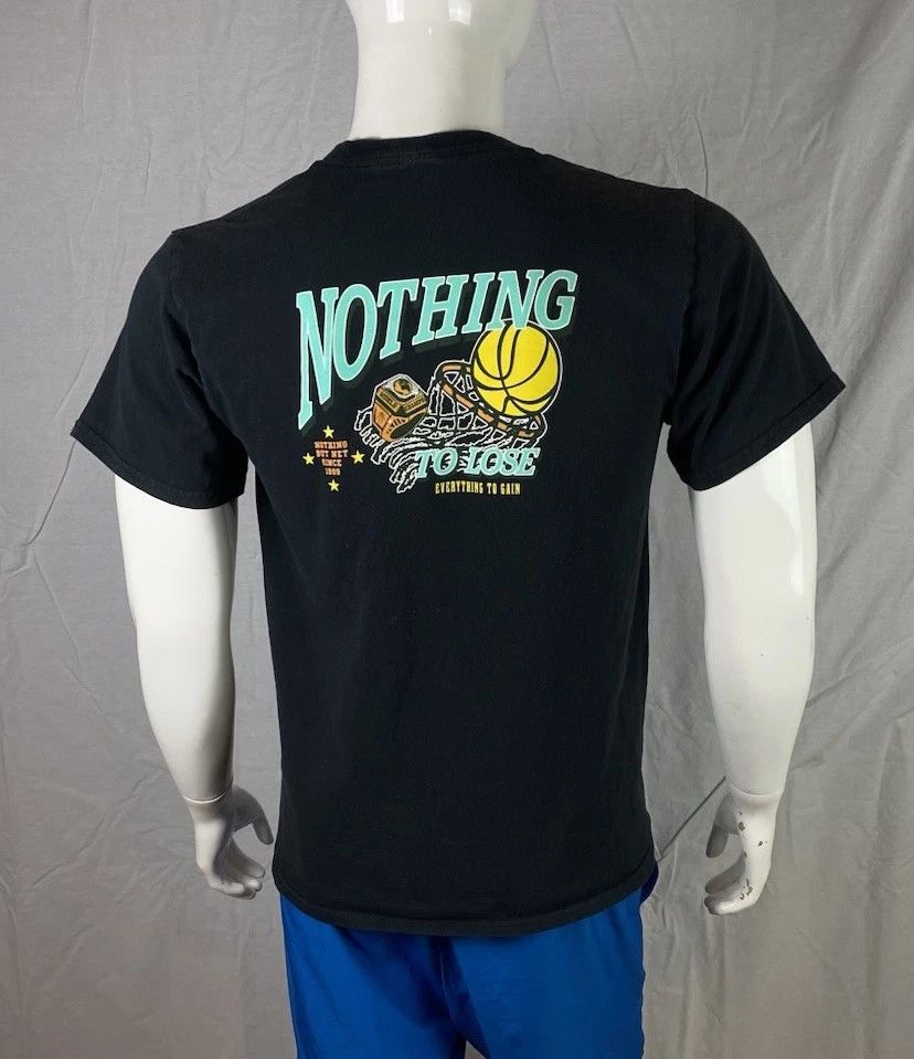 Empyre Nothing to Lose Black 2-Sided T Shirt, A Grade, Men's Size Medium