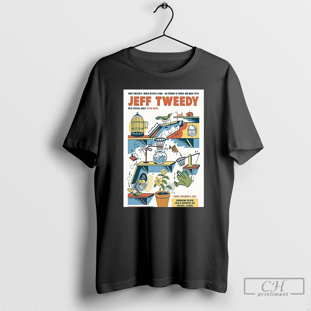 Premium Jeff Tweedy Athenaeum Center Chicago Il November 5 2023 T Shirts