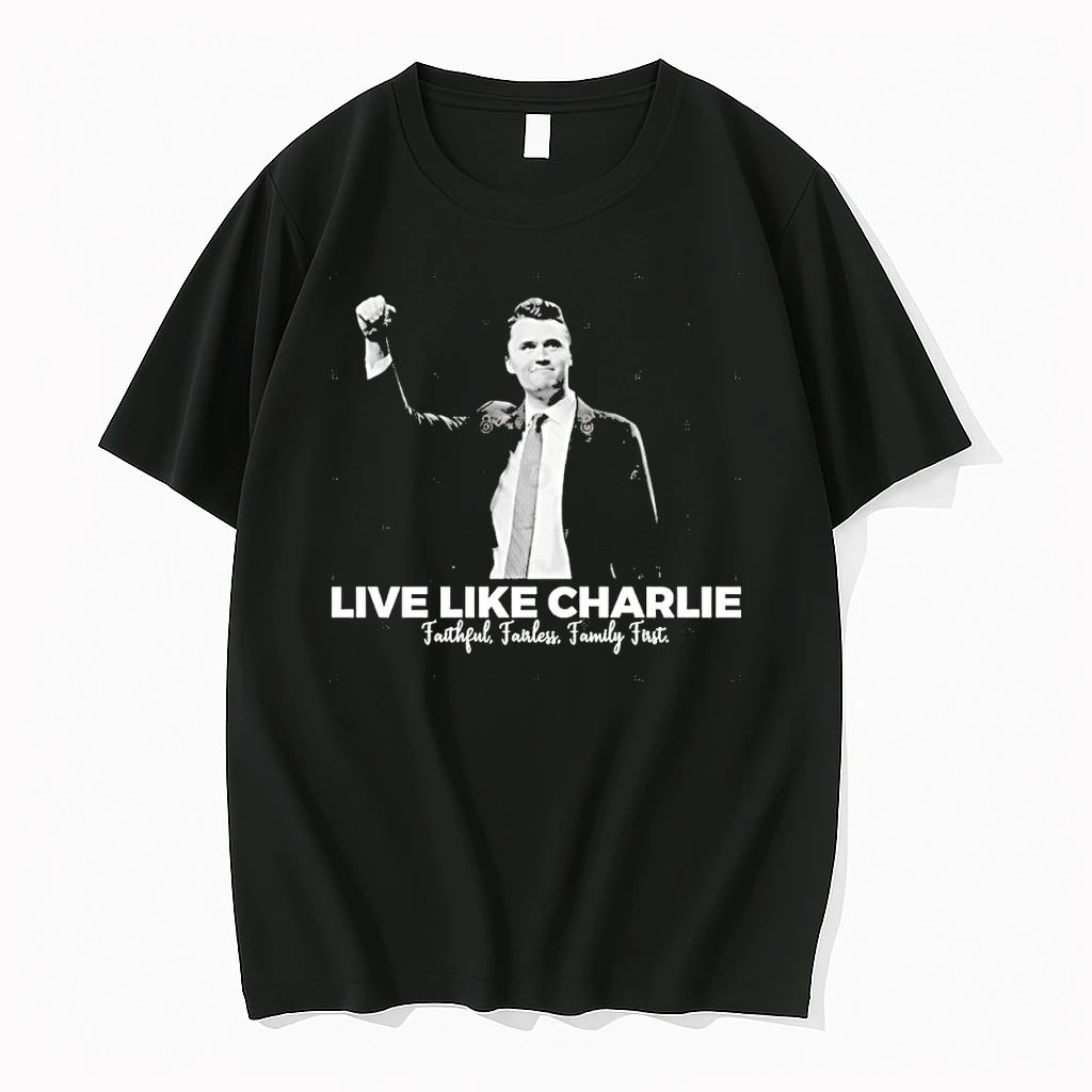 Fight Charlie Kirk Live Like Charlie Faithful Fairless Family First Tshirts Sweater