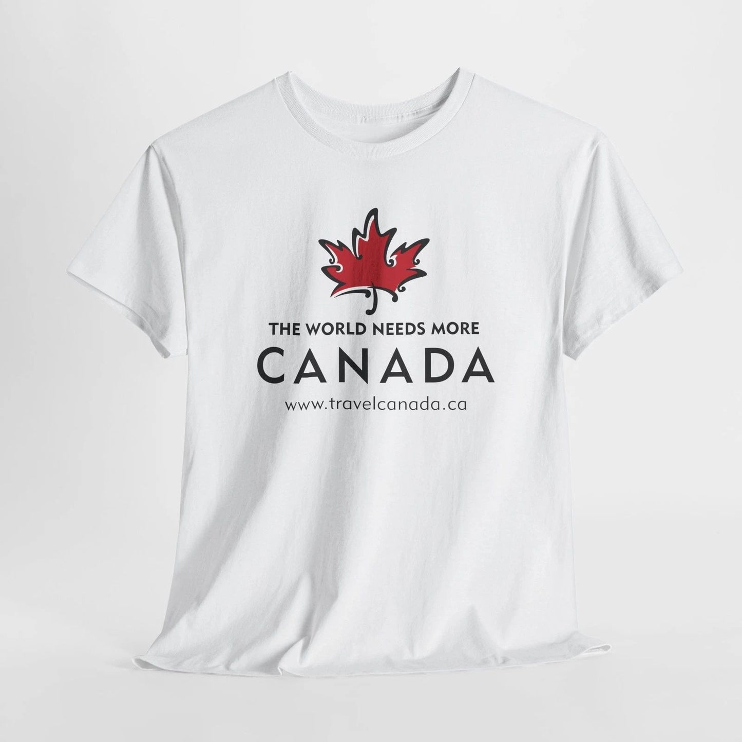 Travel Canada Unisex Tee, The World Needs More Canada T-Shirt, Canadian Traveler