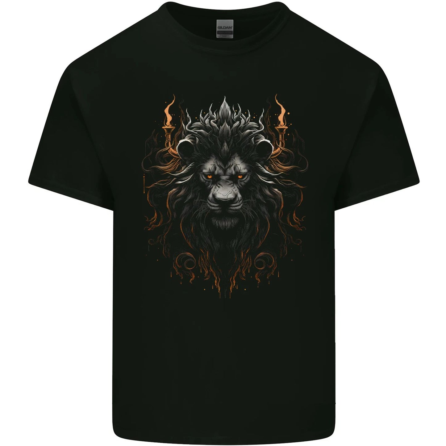 King of the Lions Fantasy Mens Light Cotton T-Shirt