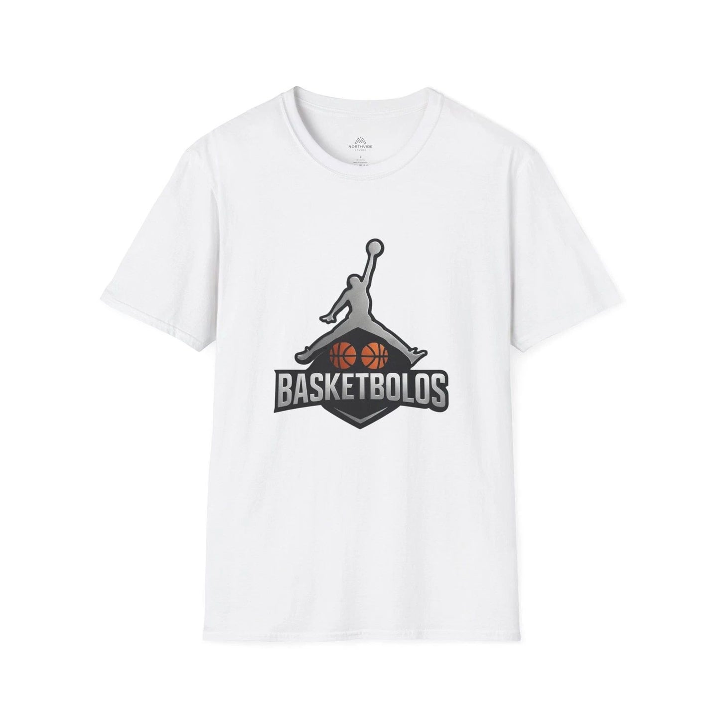 Basketbolos Logo Tee | Basketball Jersey Style T-Shirt