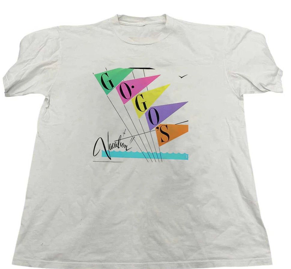 Vacation (The Go-Go's song) White Cotton Shirt Full size S-5XL CL403