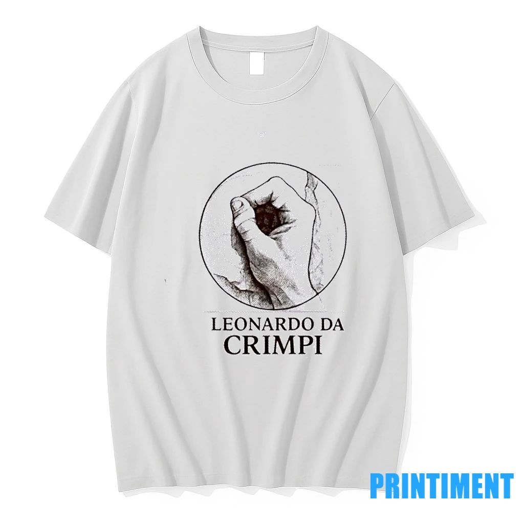 Leonardo Da Masterpiece Crimp Tshirts Sweater
