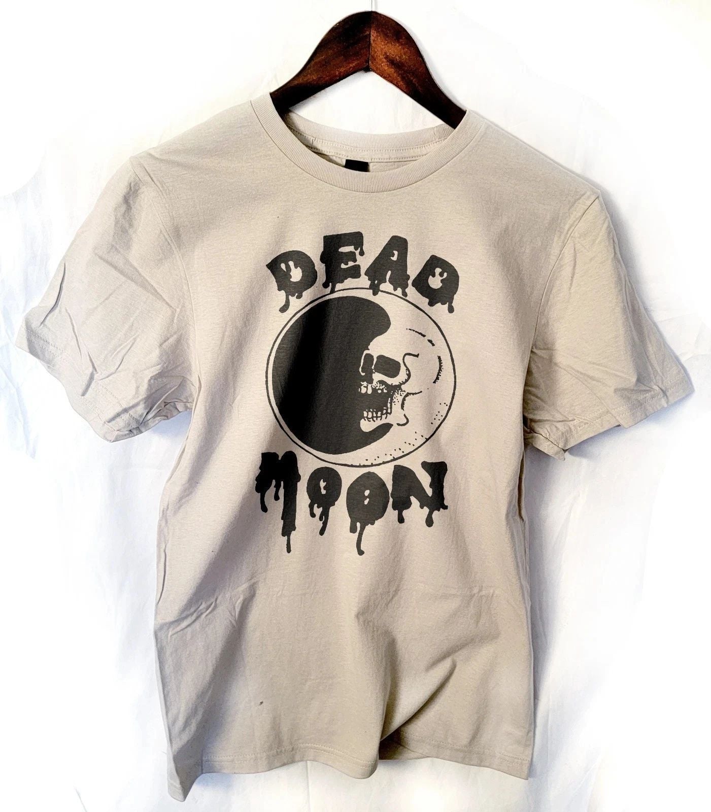 Dead Moon band t shirt Beige Cotton Shirt All size S-5XL Unisex BL2241