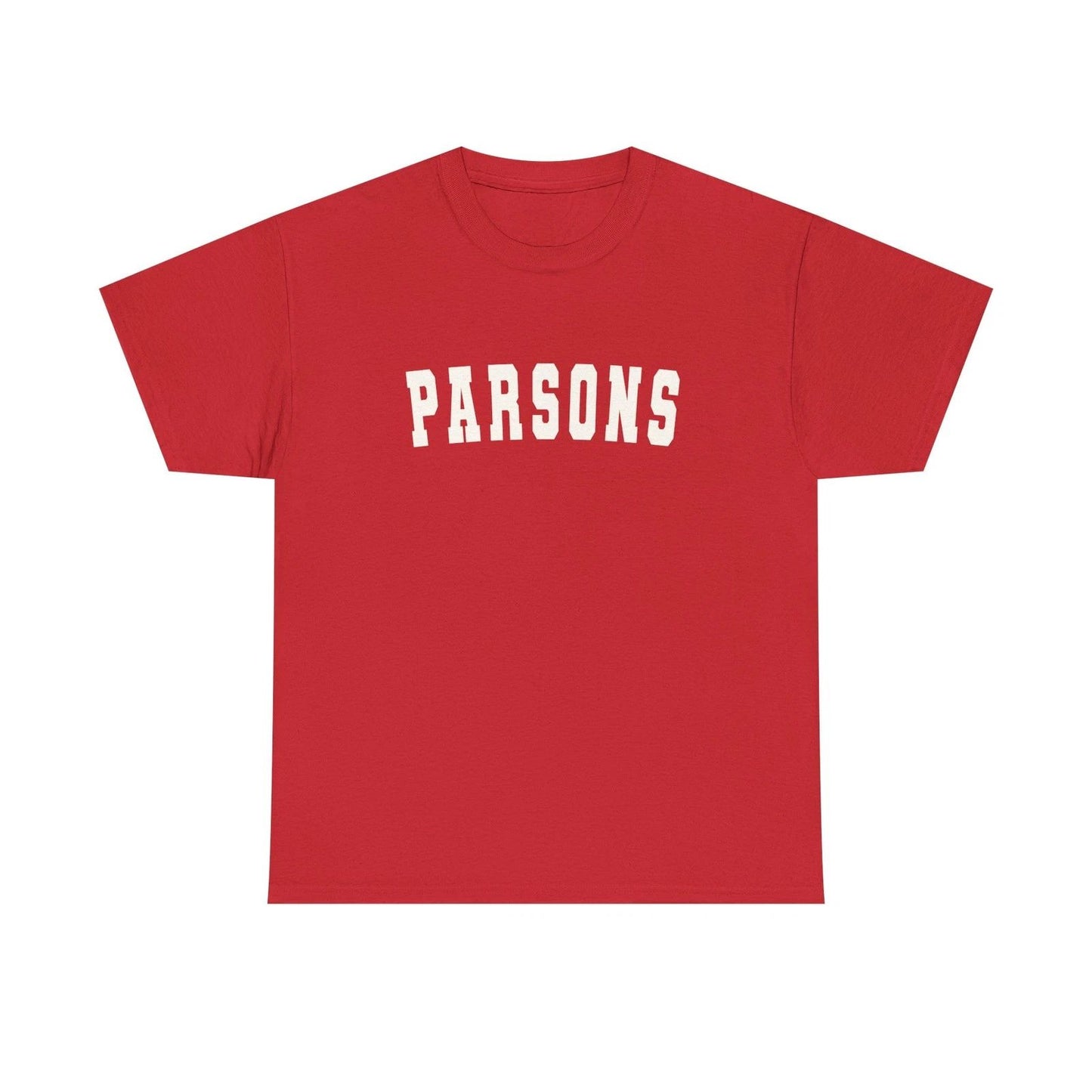 Parsons School of Design Merch T-Shirt NYC Collegiate Fashion Varsity Fan Tee