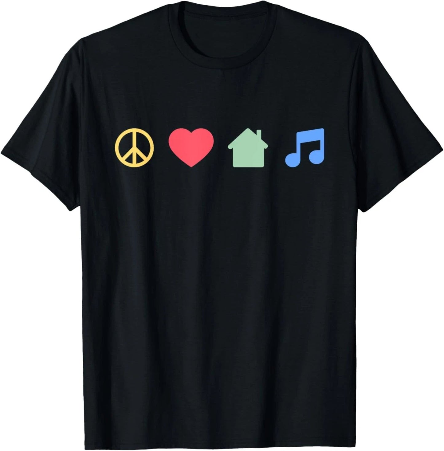 Pace Love House Music - EDM DJ Dance Music Festival Rave T-Shirt