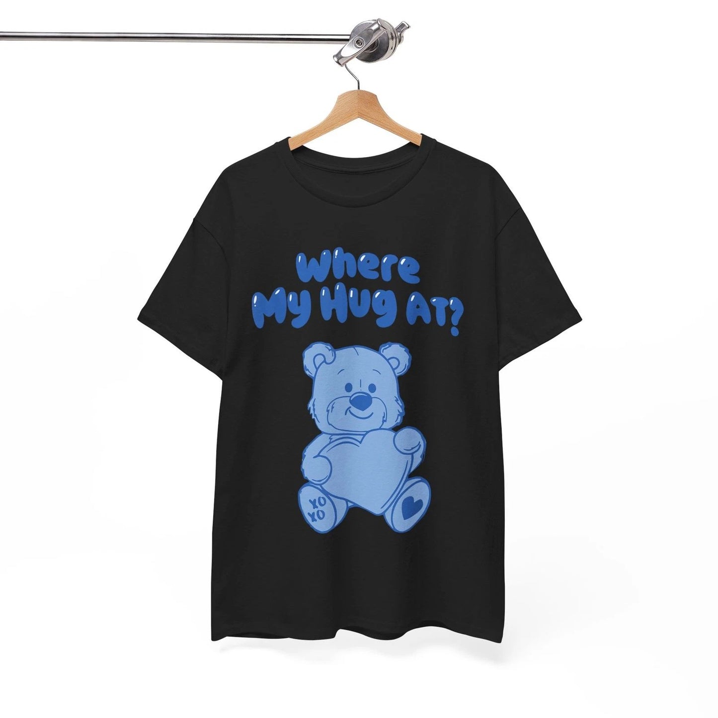 Where My Hug at Cute Teddy Bear Official T-Shirt