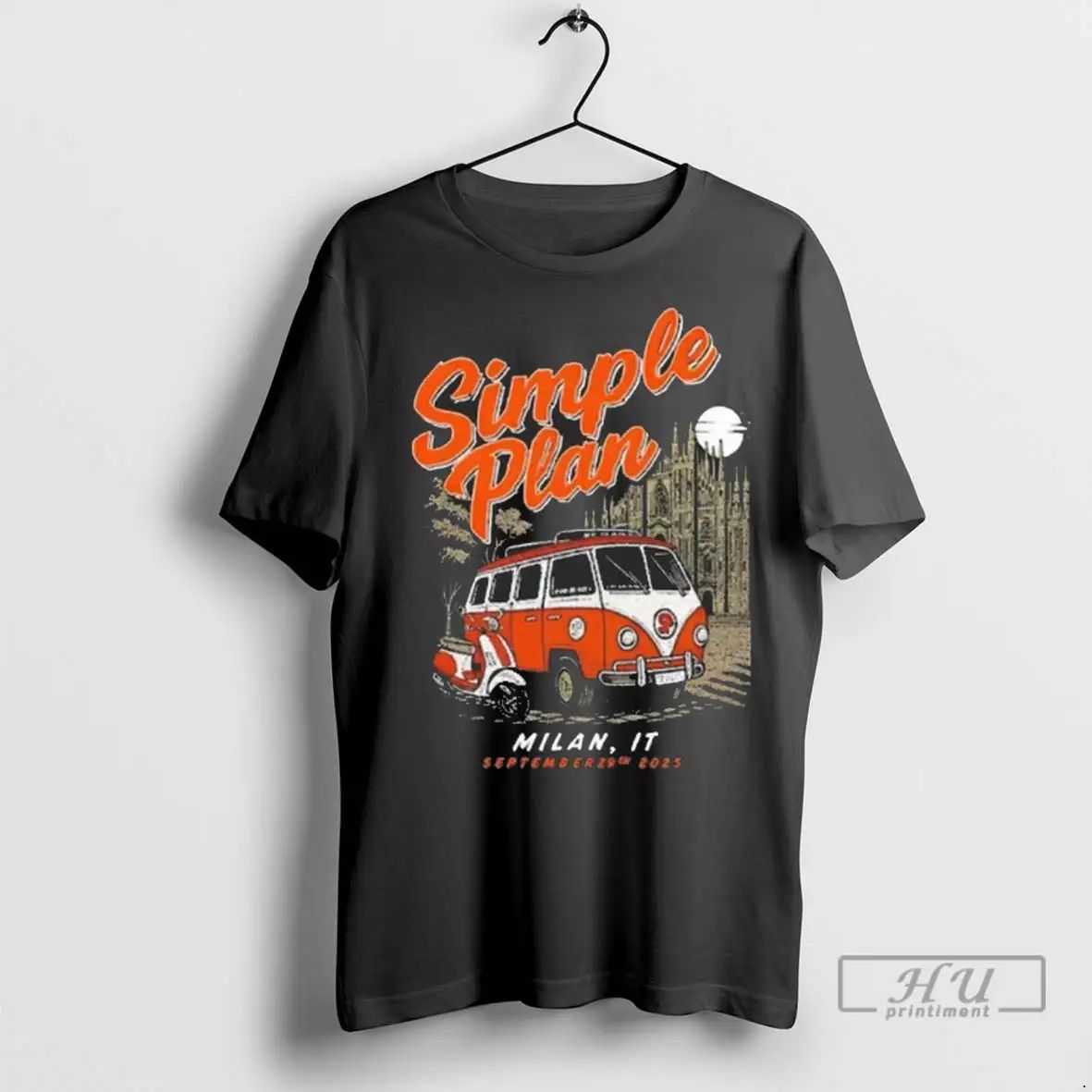 Officials Simple Plan September 29 2025 Milan Italy Fanart T Shirts