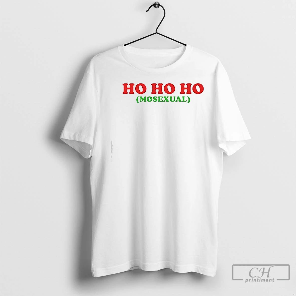 Classic Ho Ho Ho Mosexual Homosexual Graphic