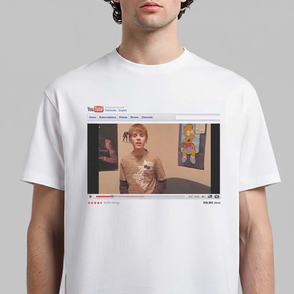 Justin Bieber Coachella 2026 Festival Indio California Bieber YouTube T-Shirt