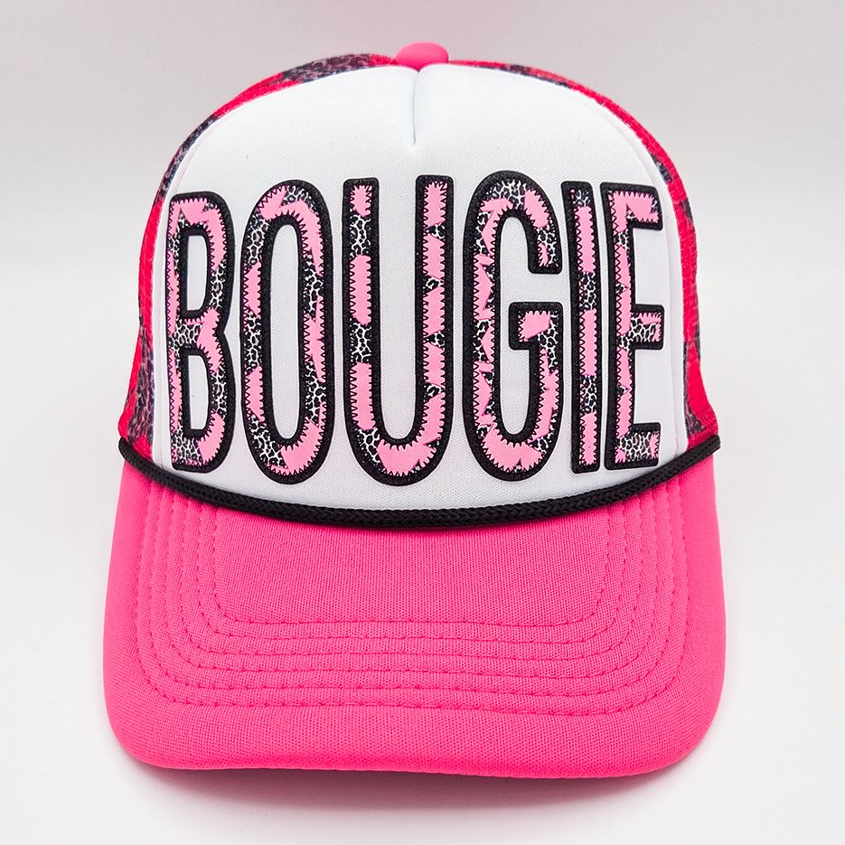 Bougie Leopard Stars Foam Trucker Hat