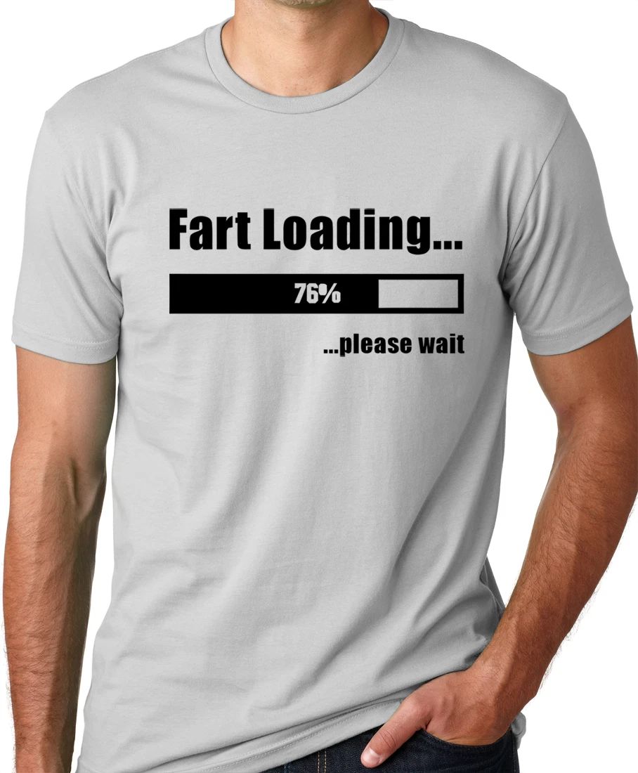 Fart loading Funny T-shirt Humor Tee