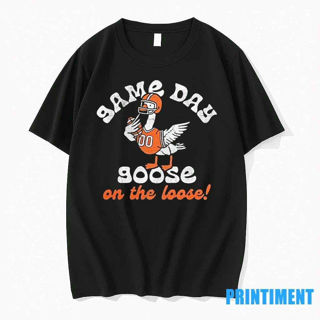 Game Day Goose On The Loose Tshirts Sweater