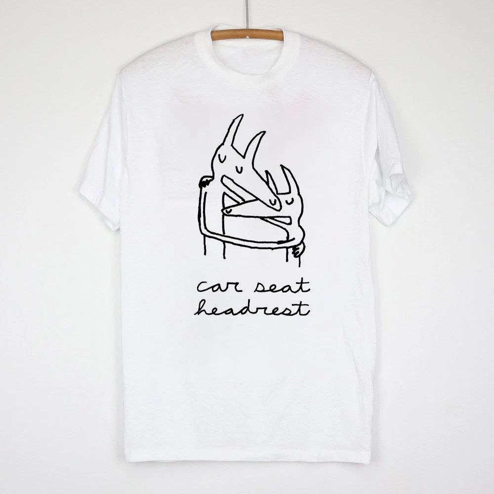 Car Seat Headrest Band Twin Fantasy Heavy Cotton White All Size Shirt