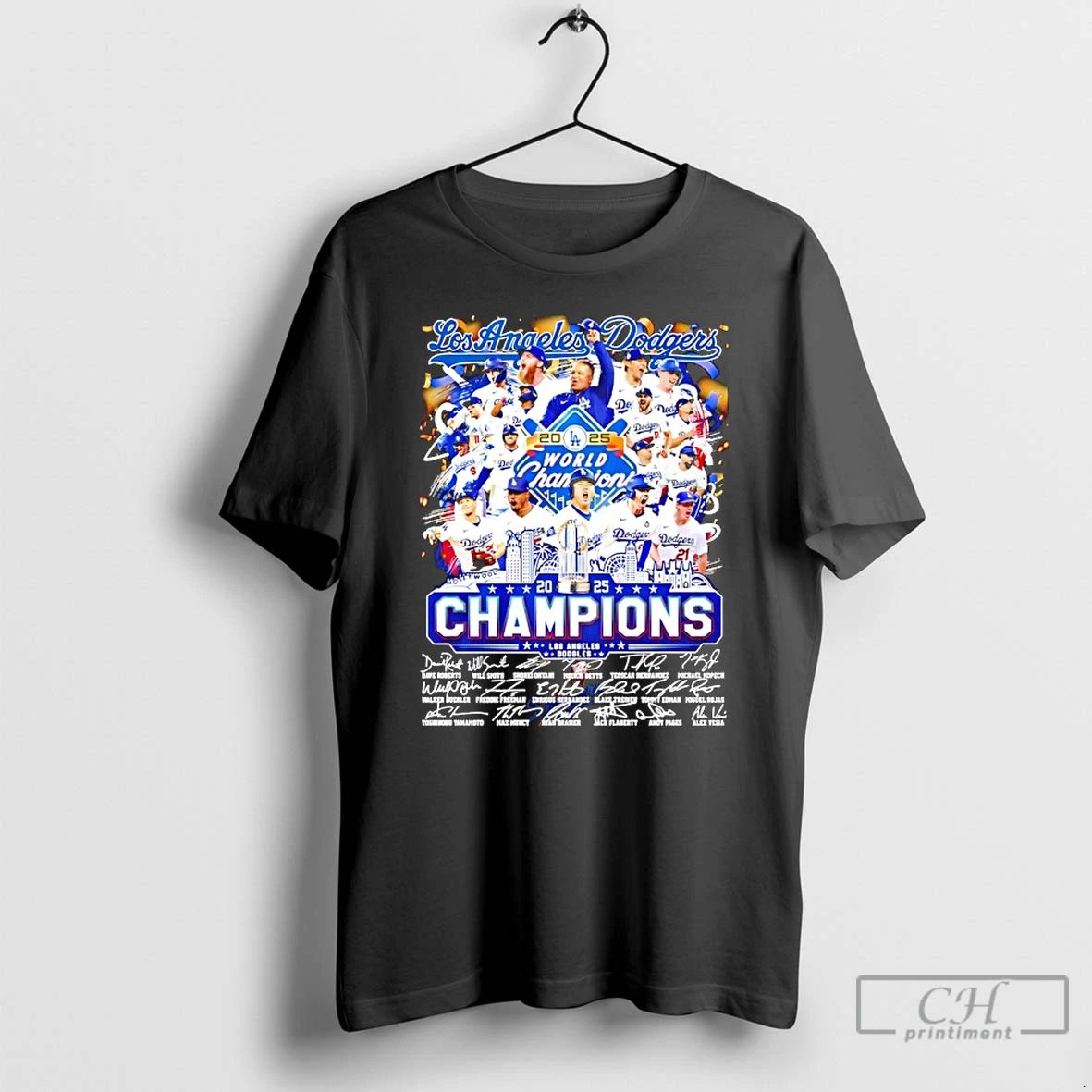 Classic Los Angeles Dodgers 2025 World Series Champions 8 Time In 2024 Firework T Shirts