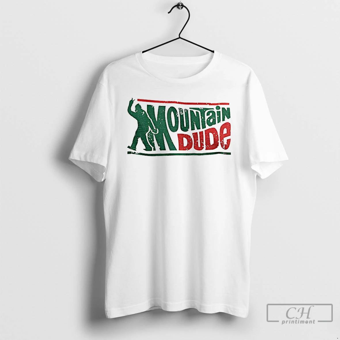 Classic Bigfoot Mountain Dude Retro Hiking T Shirts