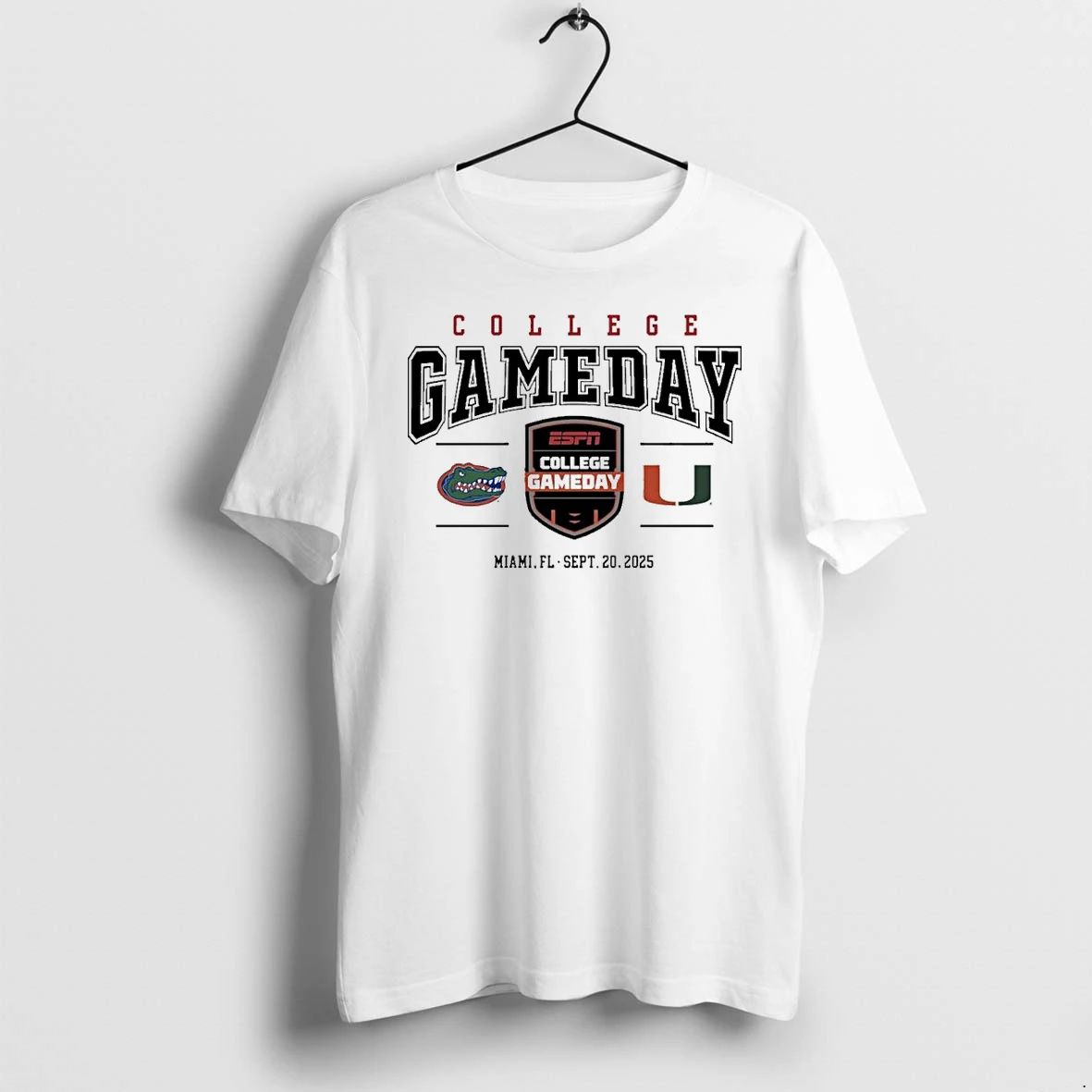 College Gameday 2025 Florida Vs Miami Tshirts Sweater