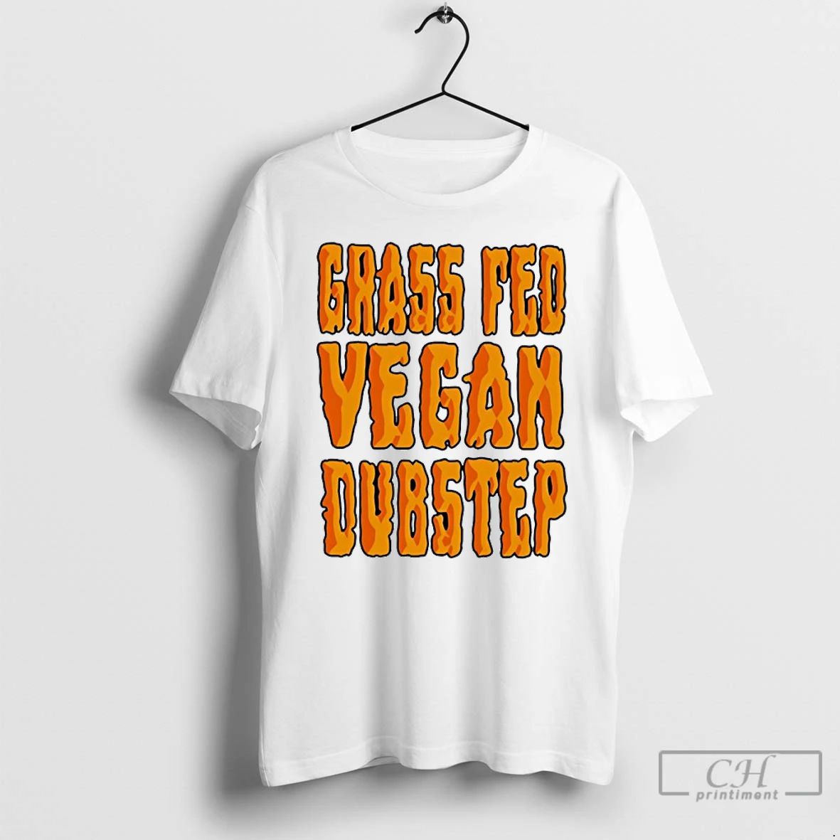 Classic Grass Fed Vegan Dubstep T Shirts