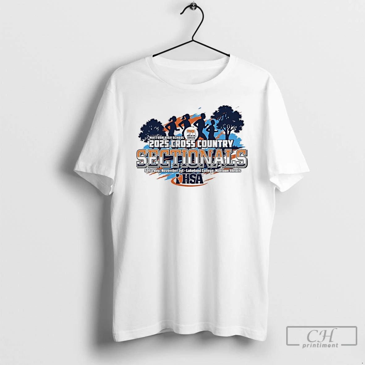 Classic 2025 Ihsa Cross Country Sectionals T Shirts