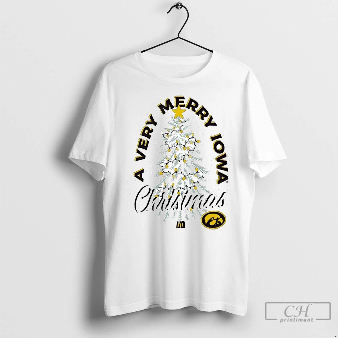 Premium Iowa Hawkeyes A Very Merry Iowa Christmas