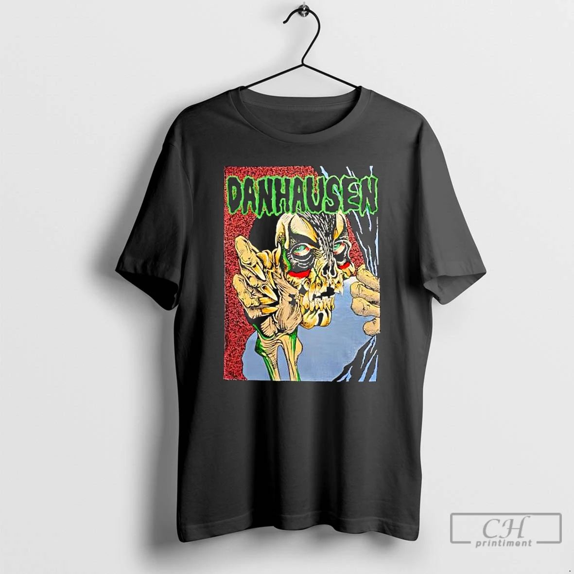 Classic Danhausen Misfitshausen Professional Wrestler T Shirts