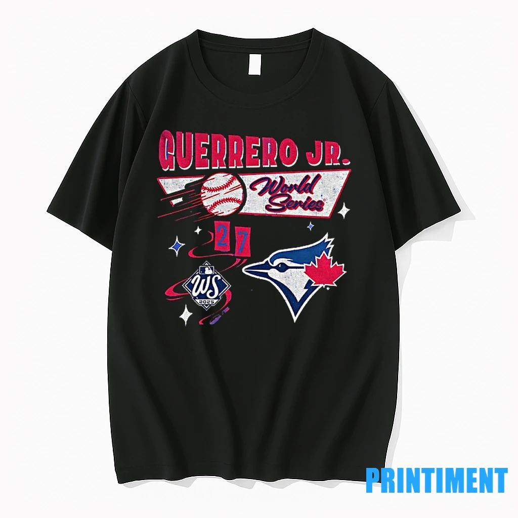 Vladimir Guerrero Jr Toronto Blue Jays 2025 World Series Name And Number Tshirts Sweater
