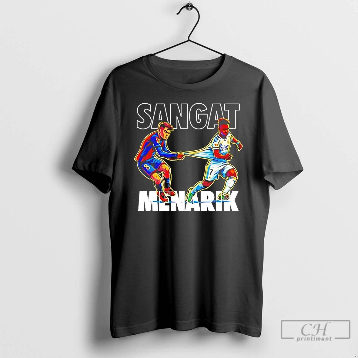 Classic Pedri Pulling Vinicius Sangat Menarik T Shirts