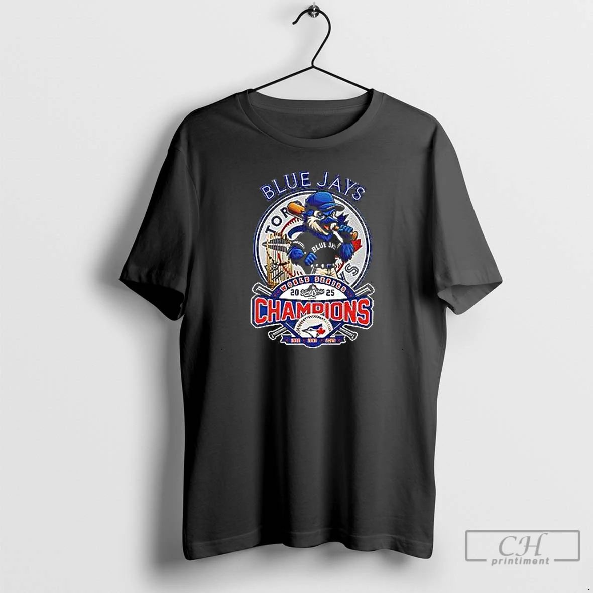 Premium 2025 Toronto Blue Jays Baseball World Series Champions Funny Mascot T Shirts