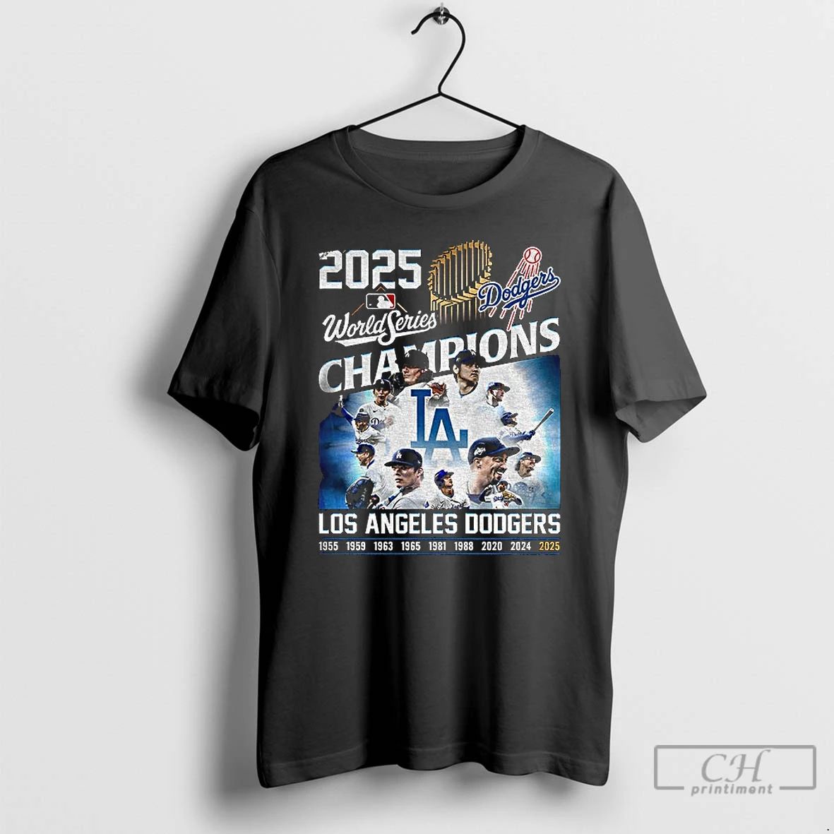 Premium Mlb Los Angeles Dodgers 1955 2025 World Series Champion Baseball Los Angeles Fan Gift