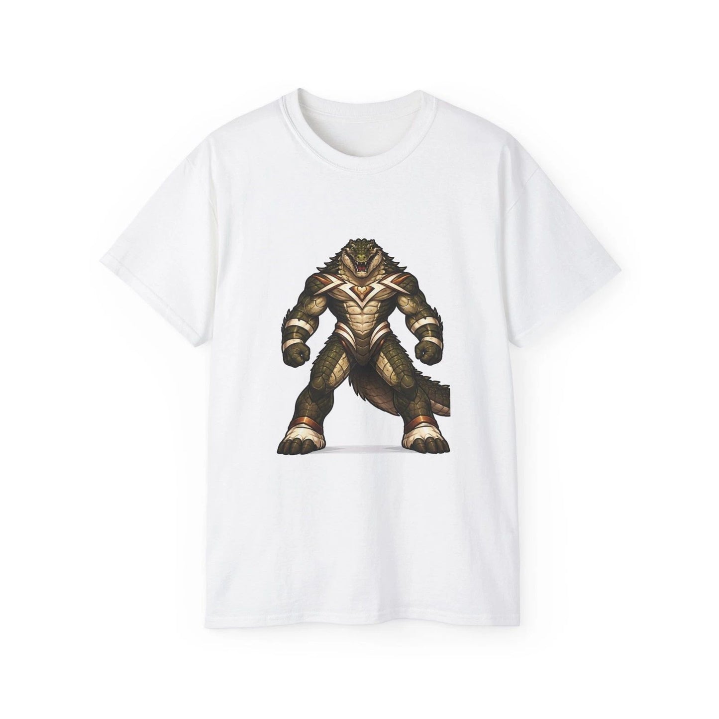 Armored Monster Illustration T-Shirt | Fantasy Kaiju Creature