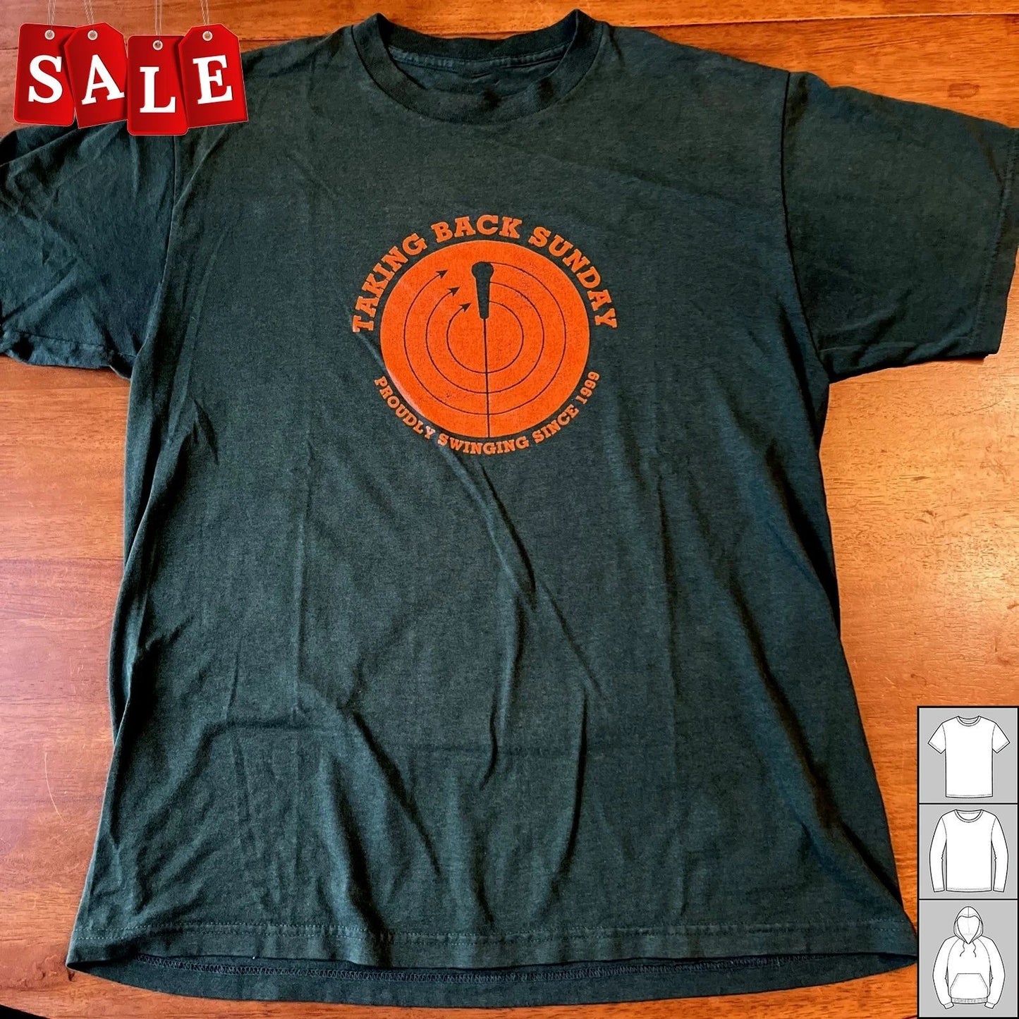 Hot Taking Back Sunday Proudly Swinging Gift For Fans Unisex S-5XL Shirt TH829