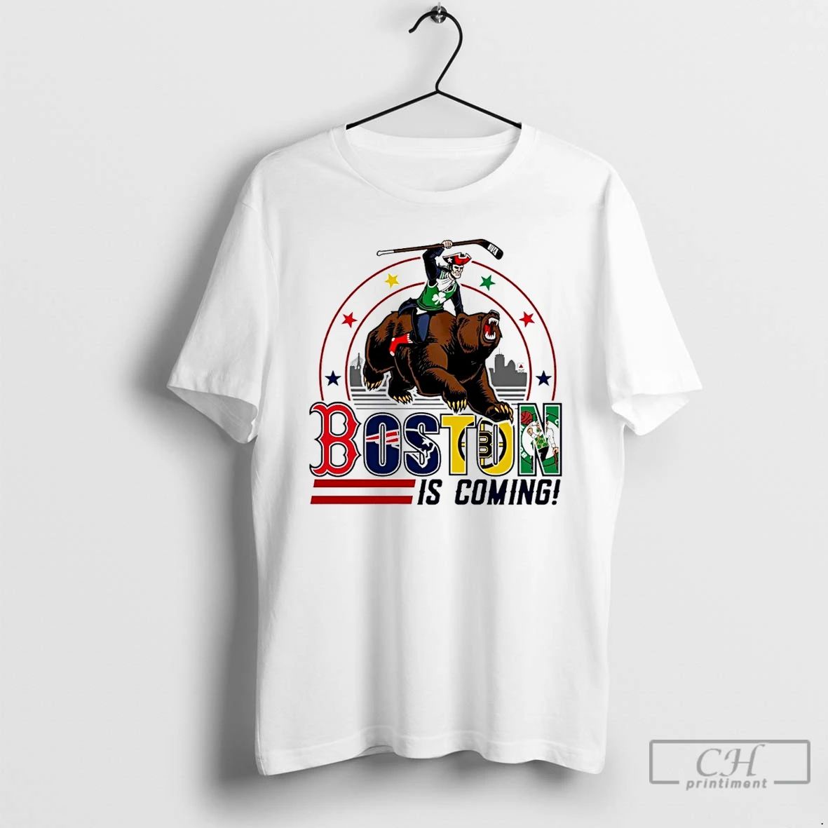 Premium Boston Sports Team Is Coming Pat Patriot T Shirts