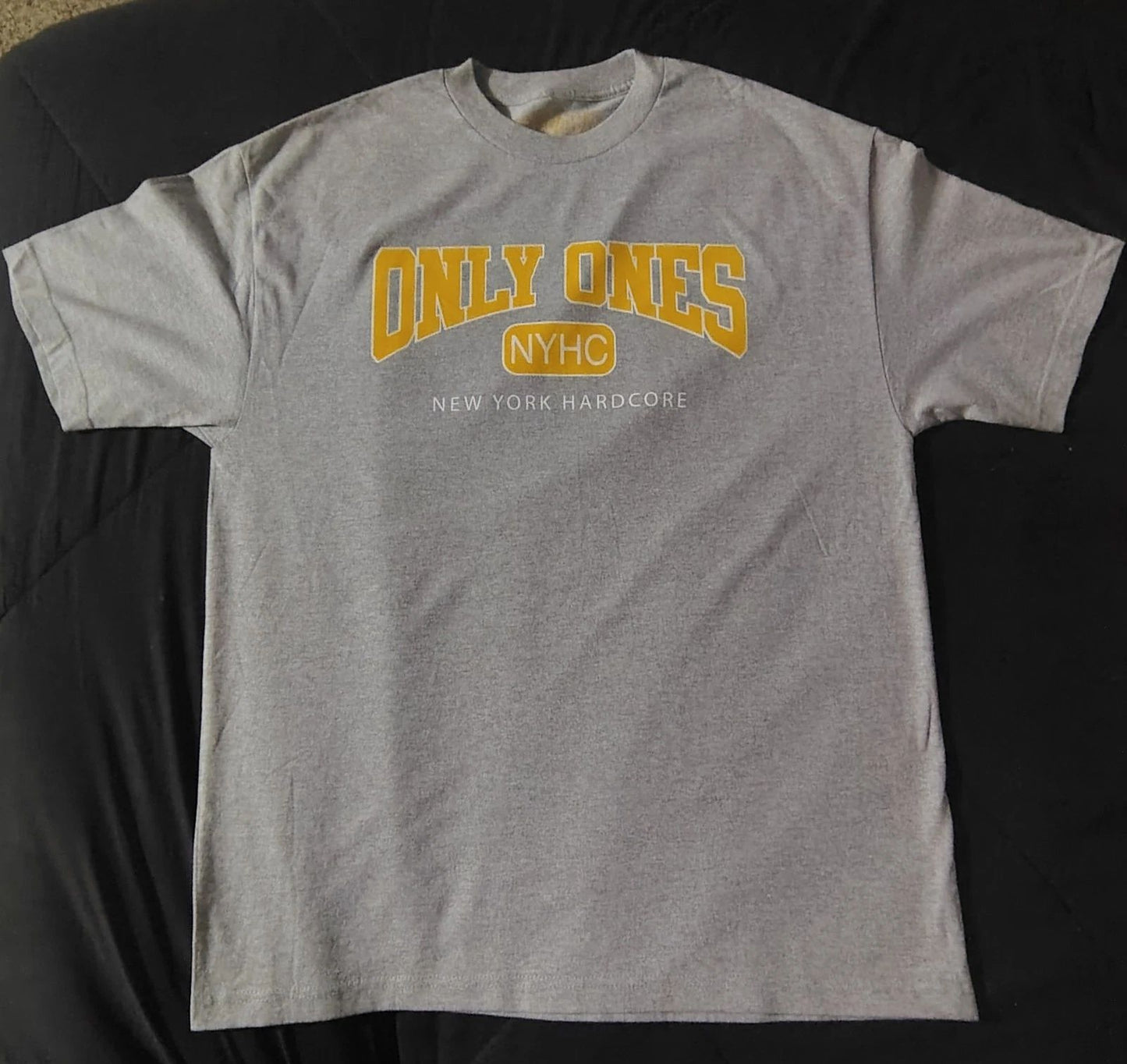 NYHC New York Hardcore Shirt Mens XL Gray Only Ones Band Mind Is Everything Tee
