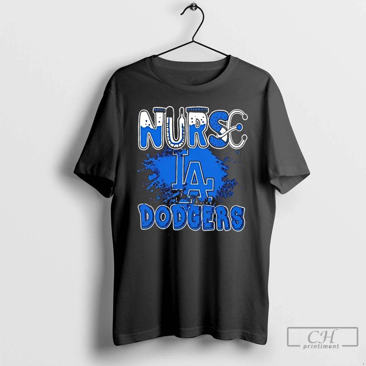 Classic Nurse X Los Angeles Dodgers Baseball T Shirts